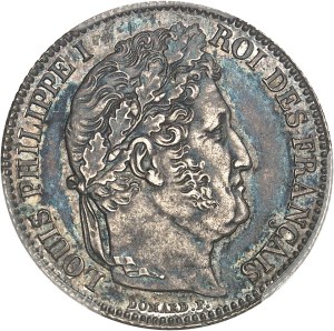 Louis-Philippe I (1830-1848). 1 franc tête laurée 1847, A, Paris.