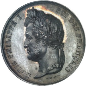 Louis-Philippe I (1830-1848). Medal, inauguration of the historical galleries of the Musée de Versailles, June 10, 1837, by Depaulis, Frappe spéciale (SP) 1837 [1845-1860], Paris.