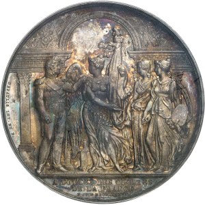 Louis-Philippe Ier (1830-1848). Médaille, inauguration des galeries historiques du Musée de Versailles, le 10 juin 1837, par Depaulis, Frappe spéciale (SP) 1837 [1845-1860], Paris.