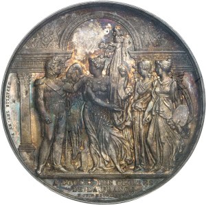 Louis-Philippe I (1830-1848). Medal, inauguration of the historical galleries of the Musée de Versailles, June 10, 1837, by Depaulis, Frappe spéciale (SP) 1837 [1845-1860], Paris.