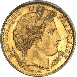 IIe République (1848-1852). 10 francs Cérès 1851, A, Paris.