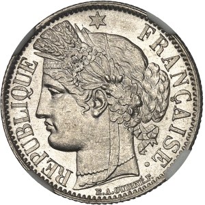 IIe République (1848-1852). 1 franc Cérès 1851, A, Paris.