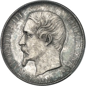 Second Empire / Napoléon III (1852-1870). 2 francs tête nue 1853, A, Paris.
