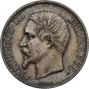 Second Empire / Napoléon III (1852-1870). 2 francs tête nue 1857, A, Paris.