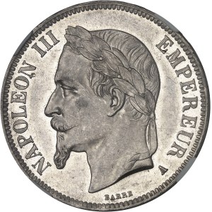 Second Empire / Napoléon III (1852-1870). 5 francs tête laurée 1867, A, Paris.