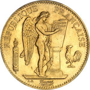 IIIe République (1870-1940). 100 francs Génie 1882, A, Paris.