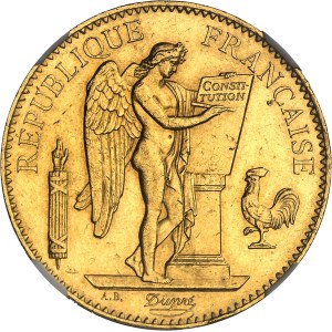 IIIe République (1870-1940). 100 francs Génie 1887, A, Paris.