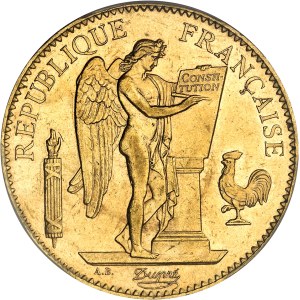 IIIe République (1870-1940). 100 francs Génie 1896, A, Paris.