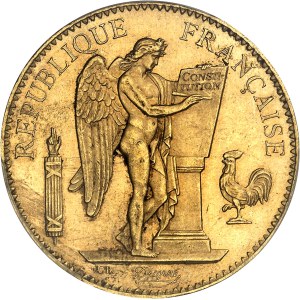 IIIe République (1870-1940). 100 francs Génie 1899, A, Paris.