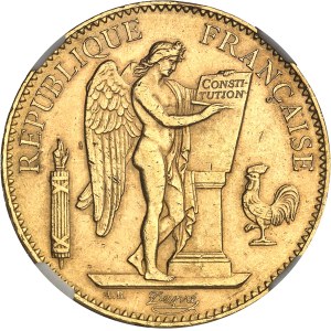 IIIe République (1870-1940). 100 francs Génie 1910, A, Paris.