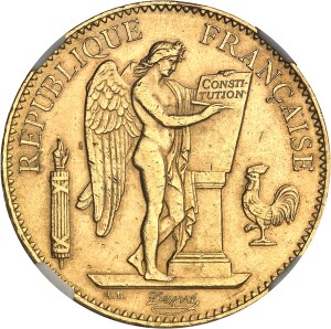 Third Republic (1870-1940). 100 francs Génie 1910, A, Paris.