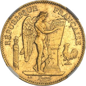 IIIe République (1870-1940). 50 francs Génie 1900, A, Paris.