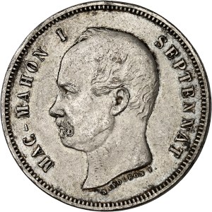 IIIe République (1870-1940). Satirical essay on the 5-franc 