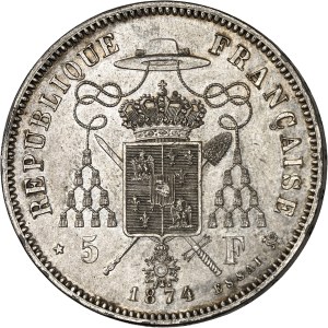 IIIe République (1870-1940). Satirical essay on the 5-franc 