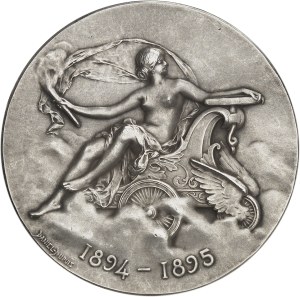 IIIe République (1870-1940). Medal, Automobile Club de France, by J.-B. Daniel-Dupuis ND (1896 model, awarded in 1904), Paris.