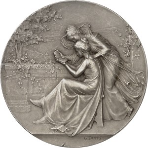 IIIe République (1870-1940). Médaille, la Glyptique ou la gravure en médailles by Georges Dupré, SAMF n° 17 1902, Paris.