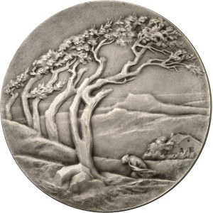 IIIe République (1870-1940). Médaille, le Vent par Camille Lefèvre, SAMF n° 44 1906, Paris.