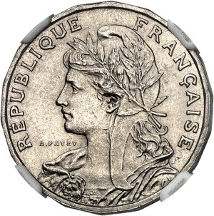 Third Republic (1870-1940). Test of 25 centimes Patey 2e type, with different types, slice at 18 pans 1904, Paris.
