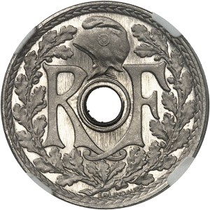 Third Republic (1870-1940). Test of 25 centimes, Lindauer competition, small module 1913, Paris.