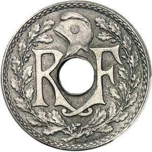 IIIe République (1870-1940). Essai-piéfort de 10 centimes Lindauer en nickel, Frappe spéciale (SP) 1914, Paris.