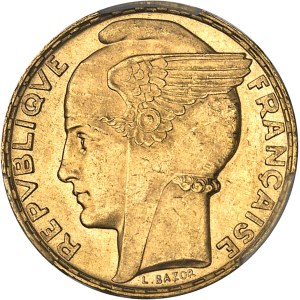 IIIe République (1870-1940). 100 francs Bazor 1935, Paris.