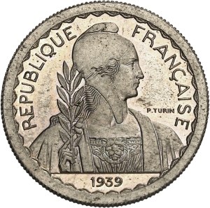 IIIe République (1870-1940). Essai de 10 francs Turin hybride 21 mm et poids 3,5 g 1929-1939, Paris.