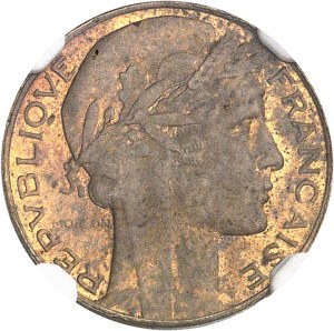 IIIe République (1870-1940). Morlon/Domard hybrid proof of 50 centimes in ND cupro-aluminum (1930), Paris.