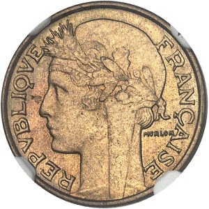 IIIe République (1870-1940). Épreuve uniface d’avers de 50 centimes Morlon ND (1932), Paris.
