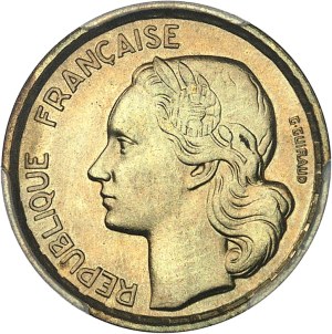 Fourth Republic (1947-1958). 10 francs Guiraud 1954, B, Beaumont-le-Roger.