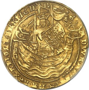 Edward III (1327-1377). Gold Noble, 4th issue, pre-ND Treaty period (1356-1361), London.