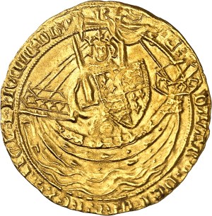 Edward III (1327-1377). Gold Noble, 4th issue, pre-ND Treaty period (1356-1361), London.