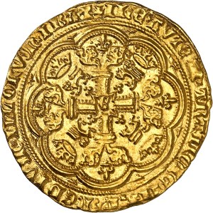 Edward III (1327-1377). Gold Noble, 4th issue, pre-ND Treaty period (1356-1361), London.
