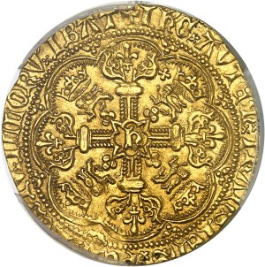 Henry V (1413-1422). Noble d'or, class C ND, London.