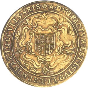 Jacques Ier (1603-1625). Royal (Rose Ryal) d’or (30 shillings), 2e émission ND (1605-1606), Londres.