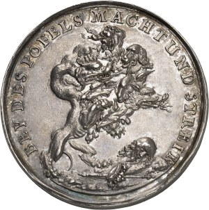 Charles I (1625-1649). Medal, execution by decapitation of Charles I of England, by F (undetermined) 1649, Germany ?