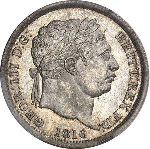 George III (1760-1820). Shilling 1816, London.