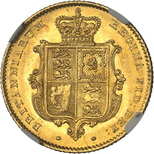 Victoria (1837-1901). Half-sovereign 1838, London.