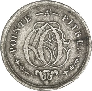 Charles X (1824-1830). Token for 1 ND metal bell gourd (1825), Paris.