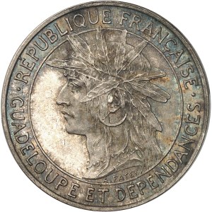 IIIe République (1870-1940). Épreuve de 1 franc avec date incomplète, en argent, de poids lourd, Frappe spéciale (SP) ND (19--) [1903], Paris.