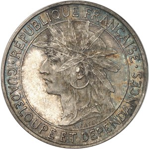 IIIe République (1870-1940). Proof of 1 franc with incomplete date, silver, heavy weight, Frappe spéciale (SP) ND (19--) [1903], Paris.