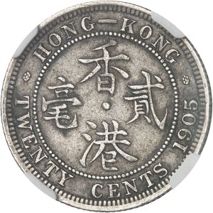 Edward VII (1901-1910). 20 cents 1905, London.