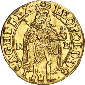 Leopold I (1657-1705). Ducat 1691, KB, Kremnitz.