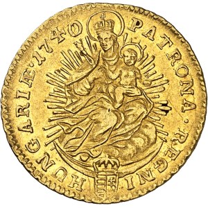 Charles VI (1711-1740). Ducat 1740/39, KB, Kremnitz.