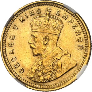 Georges V (1910-1936). 15 rupees 1918, Bombay.