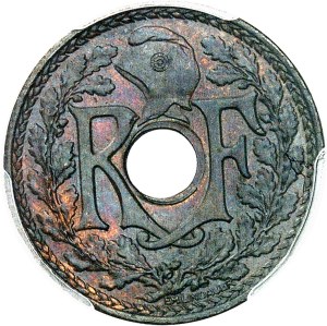 IIIe République (1870-1940). Essai de 1/2 centième 1935, Paris.