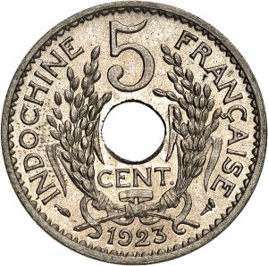 IIIe République (1870-1940). Essai de 5 cent(ièmes), Frappe spéciale (SP) 1923, Paris.