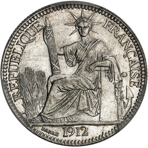 IIIe République (1870-1940). 10 cent(ièmes) 1912, Paris.