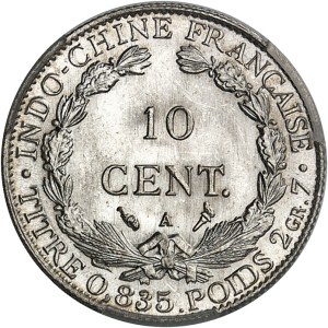 IIIe République (1870-1940). 10 cent(ièmes) 1912, Paris.