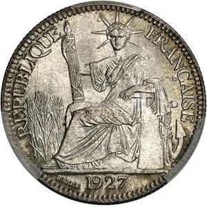 IIIe République (1870-1940). 10 cent(ièmes) 1927, A, Paris.