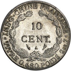 IIIe République (1870-1940). 10 cent(ièmes) 1927, A, Paris.
